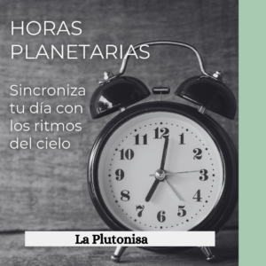 Horas Planetarias Workshop